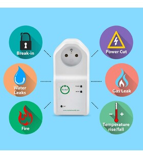 iSocket multifunction power outage notification device with multiple alarm features, France