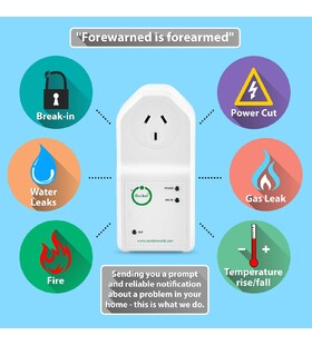 iSocket  power failure alarm for freezer with multiple alarm features, Australia and New Zealand